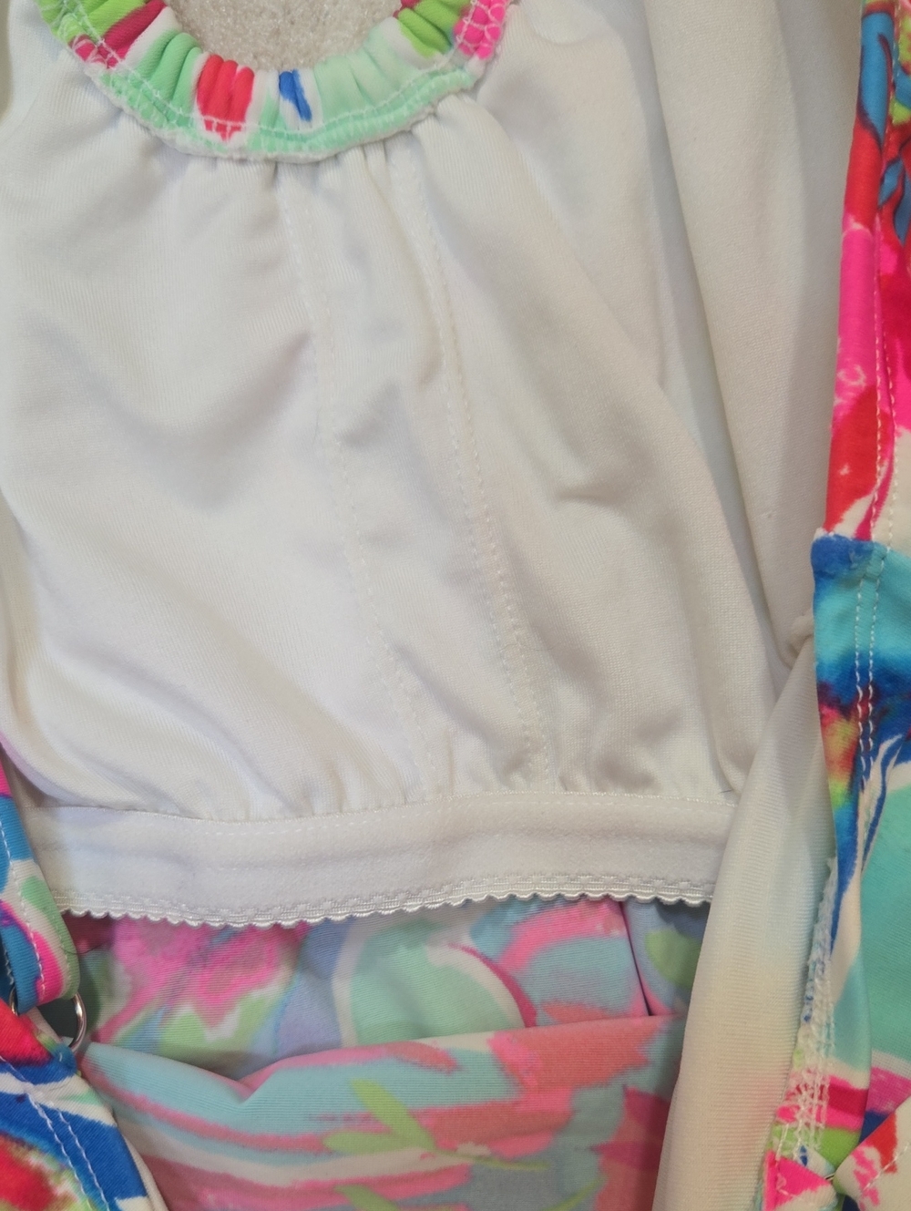 Relativity Multi-Color Floral Tankini Top - Picture 7 of 9